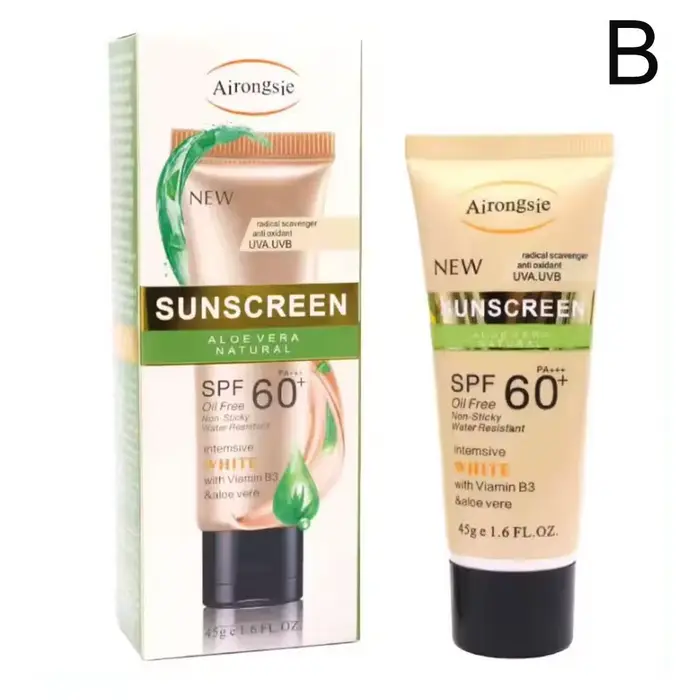 45g crème solaire pour le visage SPF 60/SPF 90