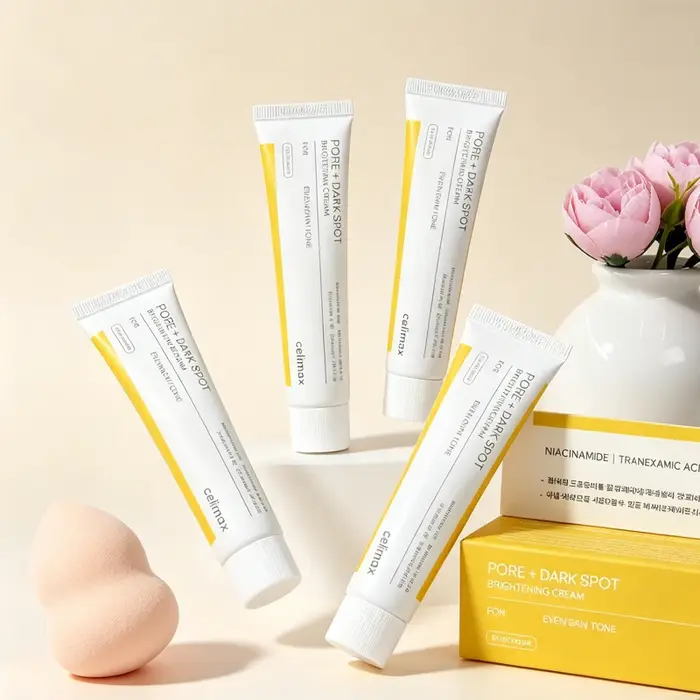 Crème Visage Éclaircissante Anti-Taches et Anti-Imperfections Celimax 35ml – Effet Blanchissant Durable et Anti-Rides – Produits de Soin Coréens de Luxe