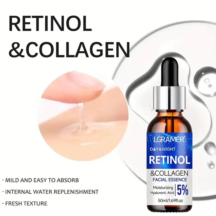 Sérum crème au rétinol pour une peau plus saine