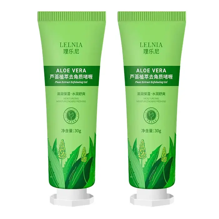 Gel exexpecant pour le visage, exexpecant doux non gommant pour le visage et le corps, exfoliation et nettoyage de la peau, peau éclaircissante révélatrice, 30ml