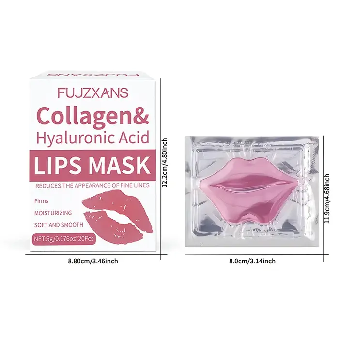 Masques à lèvres roses