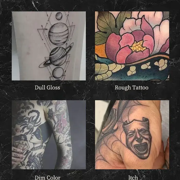 Crème de soin pour tatouage, baume nourrissant pour tatouage, stick pour une préservation durable de la couleur, pâte apaisante pour la peau tatouée