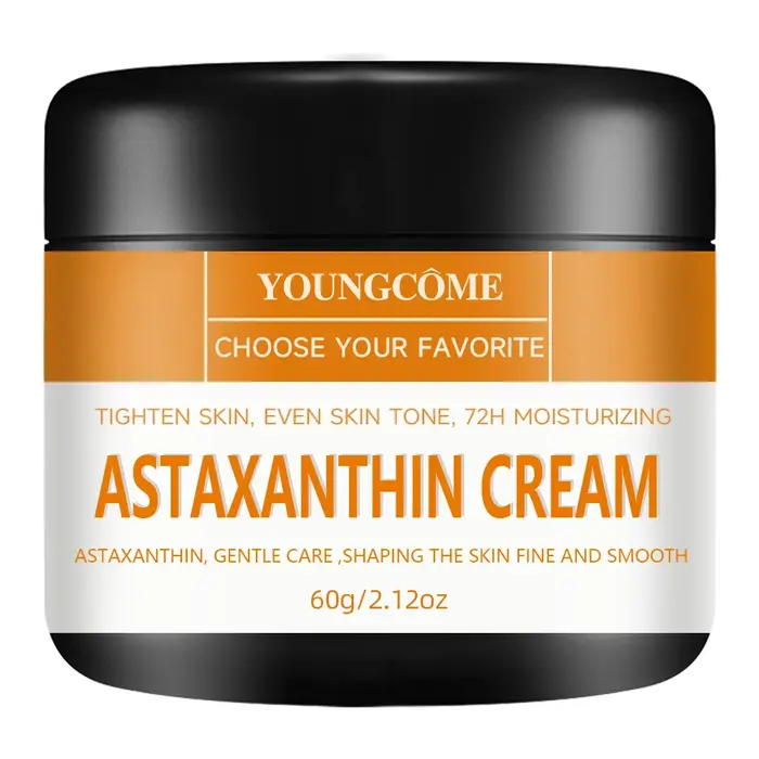 30/60g Crème Visage Astaxanthine - Soin Doux pour Peaux Lises