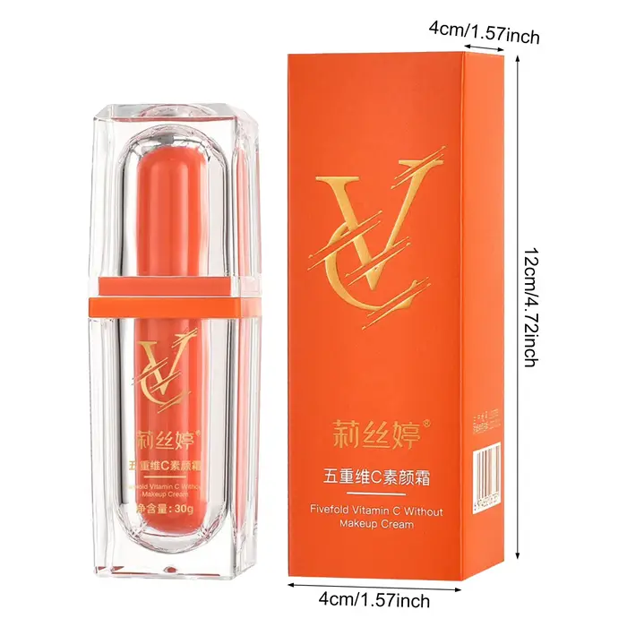 Crème BB blanchissante naturelle à cinq vitamines C