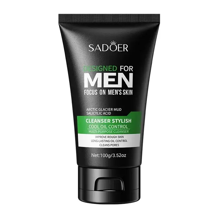 Nettoyant visage pour hommes, nettoyage en profondeur, contrôle du sébum, hydratant, élimination des