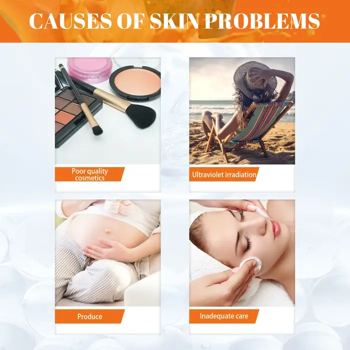 Crème blanchissante pour le visage
