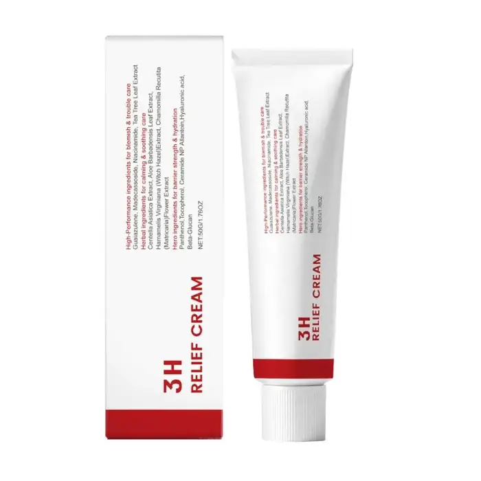 Crème apaisante à la Centella Asiatica 50g, crème réparatrice apaisante, récupération de la barrière