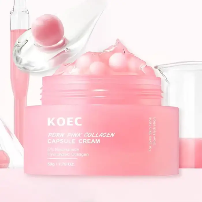 Crème hydratante en gelée au collagène hydrolysé et à la niacinamide