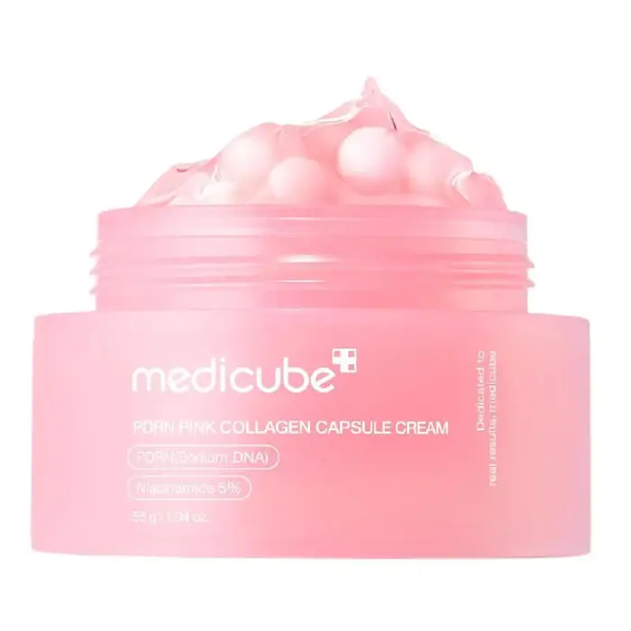 Crème de capsules de collagène rose 5% Niacinamide