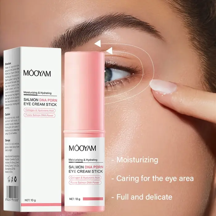 Stick de crème solide pour les yeux au DNA de saumon