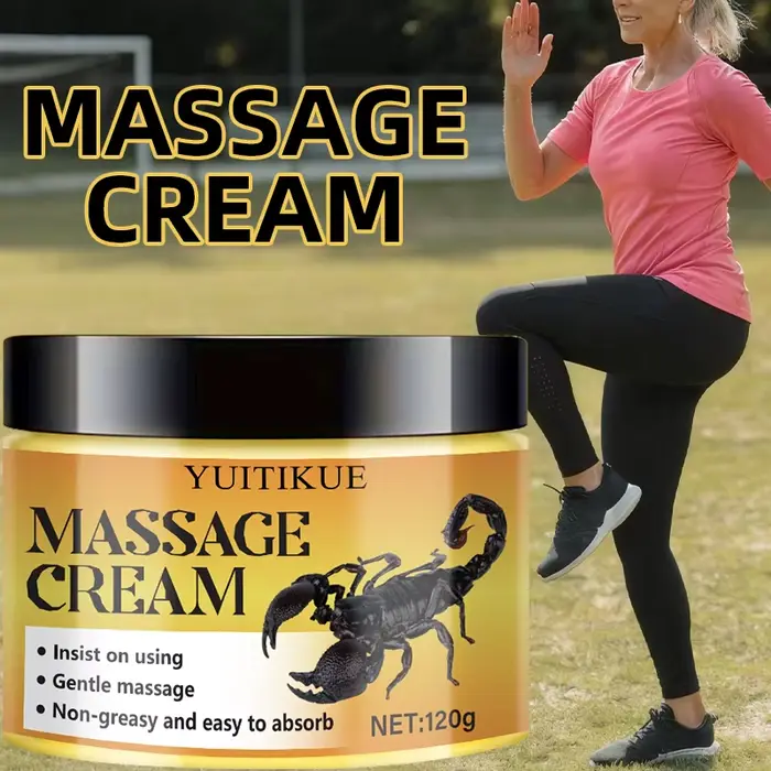 120 g de crème de massage · Utilisation consistant avec un massage doux