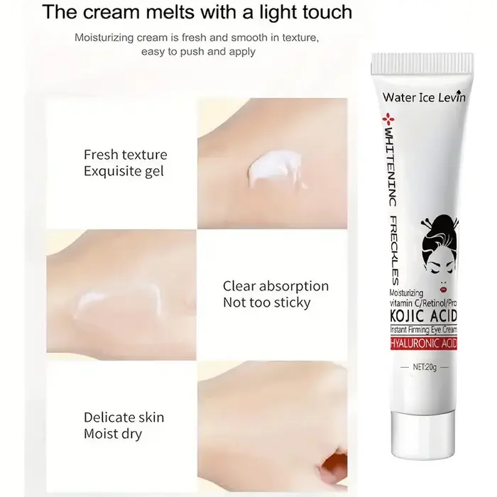 Acide kojique crème pour les yeux soin Anti cernes sacs