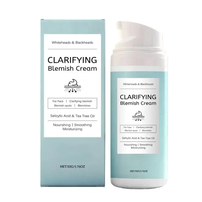 Crème pour le visage à l'acide salicylique