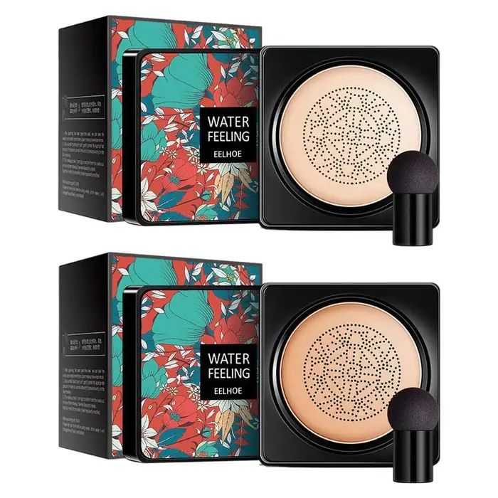 BB CC crème visage fond de teint correcteur coussin champignon Base imperméable éclaircir maquillage éclaircissant ton