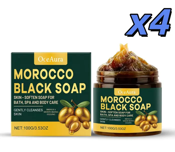 Savon noir marocain pour l'élimination de l'acné