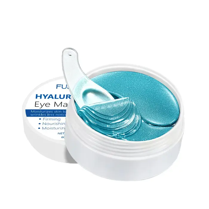 Masque pour les yeux à l'acide hyaluronique, hydrate la peau pour faire sans rides, visible, 60 pièc