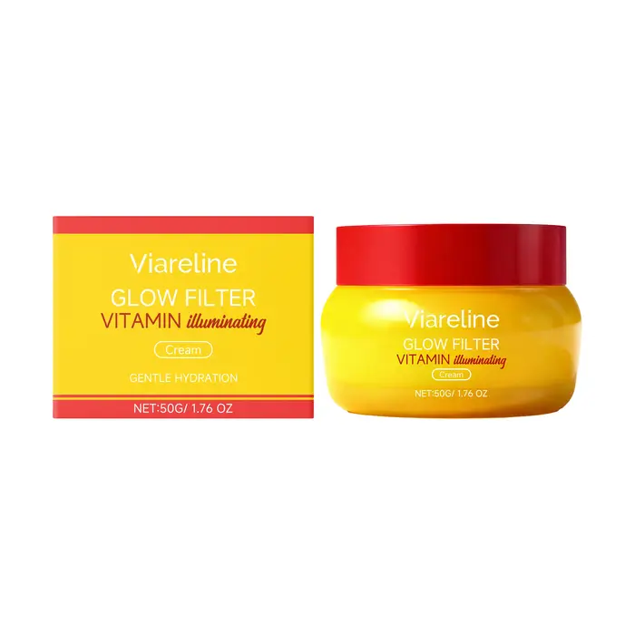 Crème Éclaircissante Vitamine Hydratante Raffermissante Éclatante Lissante Réparatrice Stabilisatrice