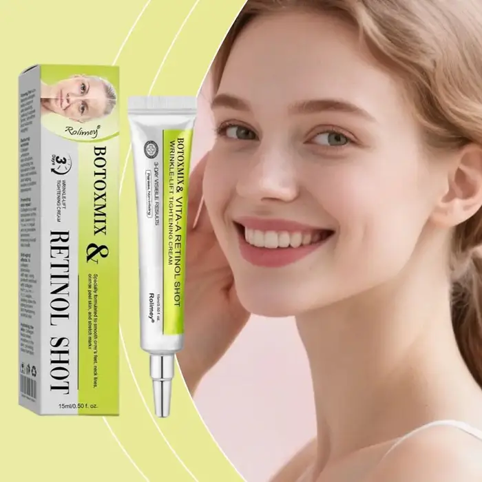 Crème de nuit anti-âge au rétinol - Hydratant visage raffermissant et éclaircissant