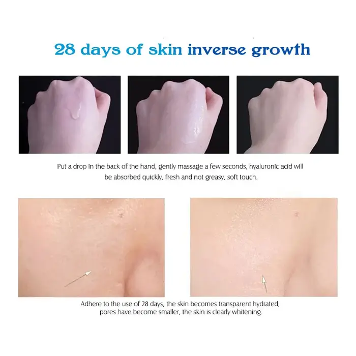 ARTISCARE sérum pour le visage à l'acide hyaluronique 10 pièces/lot pour soin de la peau hydratant