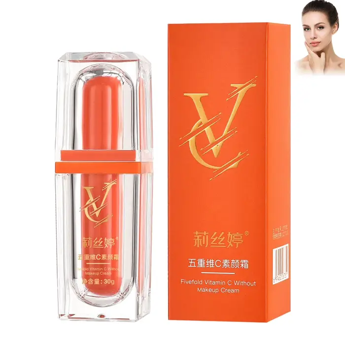 Crème BB blanchissante naturelle à cinq vitamines C