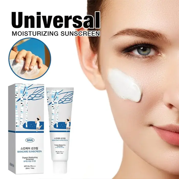 Crème solaire au collagène SOUG SPF50+ PA++++ hydratante