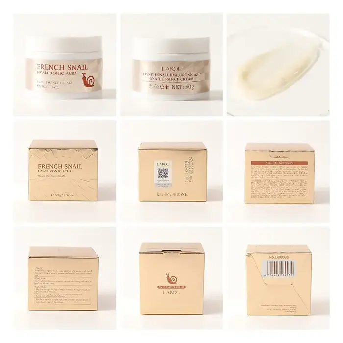 LAIKOU-Sérum nourrissant au collagène, crème de jour pour le visage, hydratant à l'acide hyaluroniqu