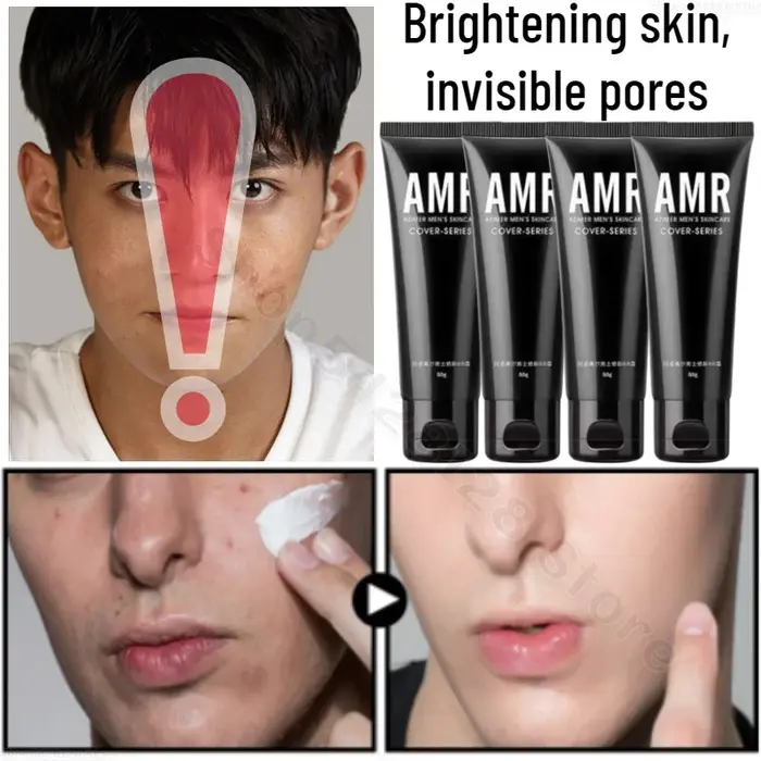 AMR crème anti-maquillage pour hommes
