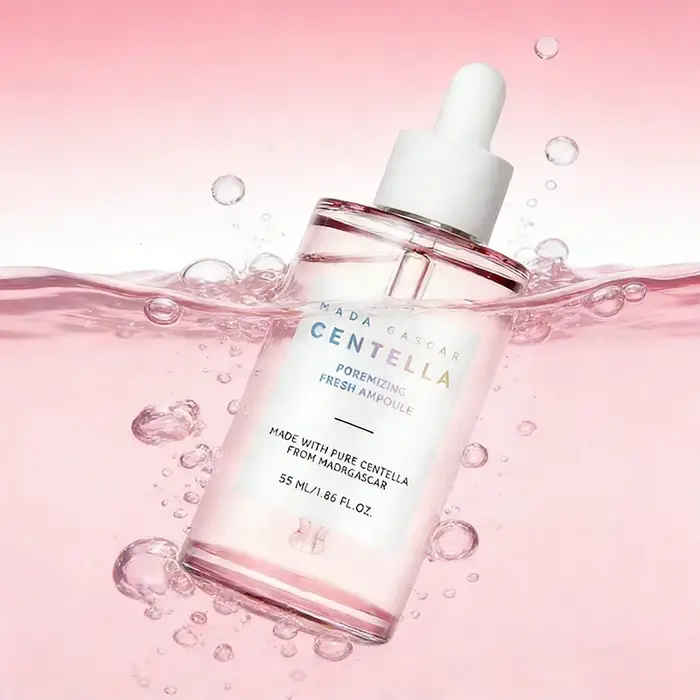 Sérum hydratant pour le visage à la Centella Asiatica 55ml, éclaircit, raffermit la peau, répare la peau sensible, améliore l'élasticité de la peau, soin quotidien