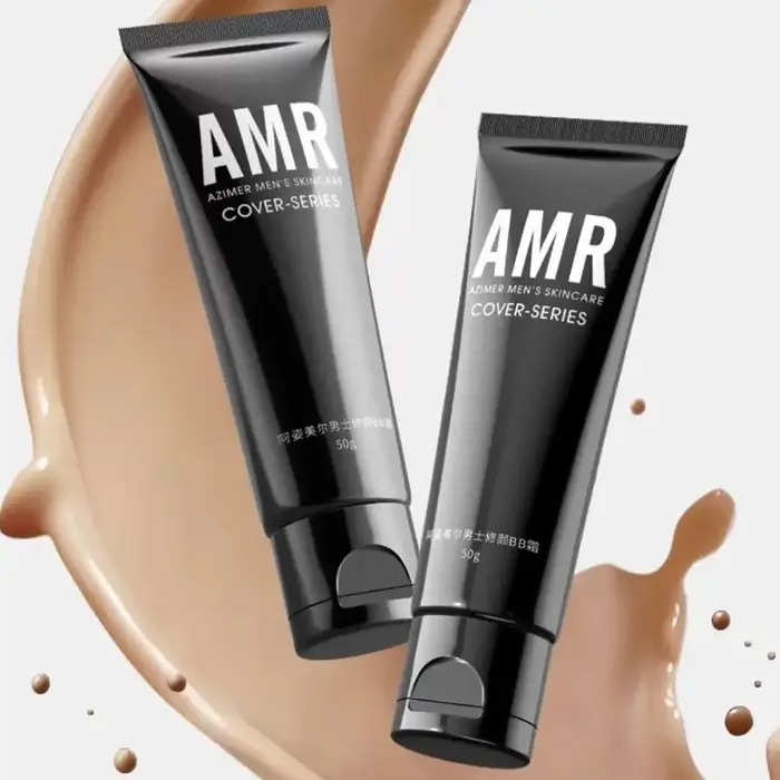 Crème rafraîchissante BB sans maquillage pour hommes AMR - Contrôle du sébum