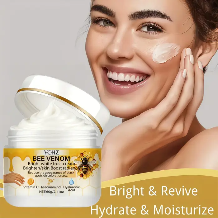 Crème éclaircissante au venin d'abeille