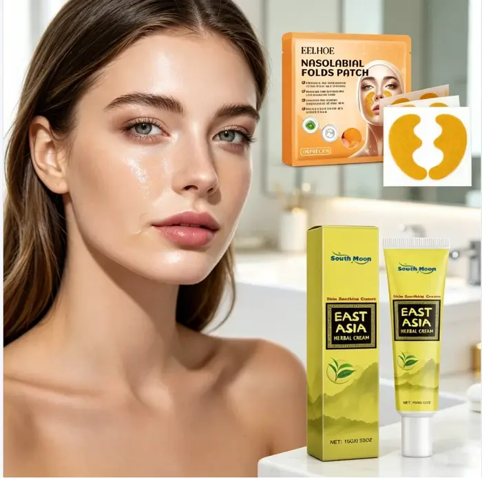 Kit de Soins Visage Anti-Rides pour les Plis Nasolabiaux et Crème Hydratante – Édition Spéciale Saison de Remise des