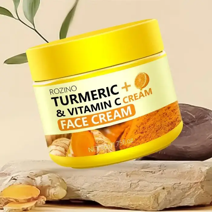Crème pour le visage au curcuma VC