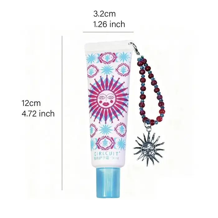 Crème pour les mains parfumée Girlcult avec porte-clés