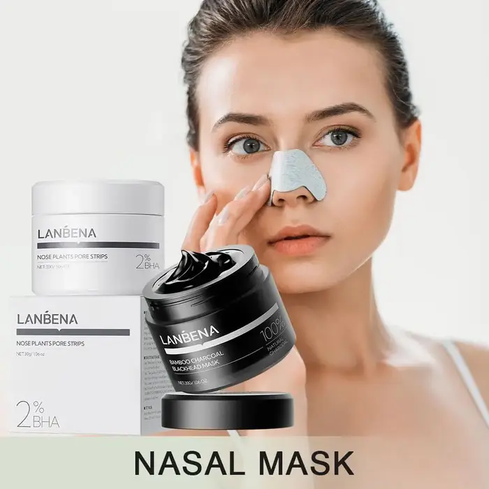 Masque nasal dissolvant de points noirs