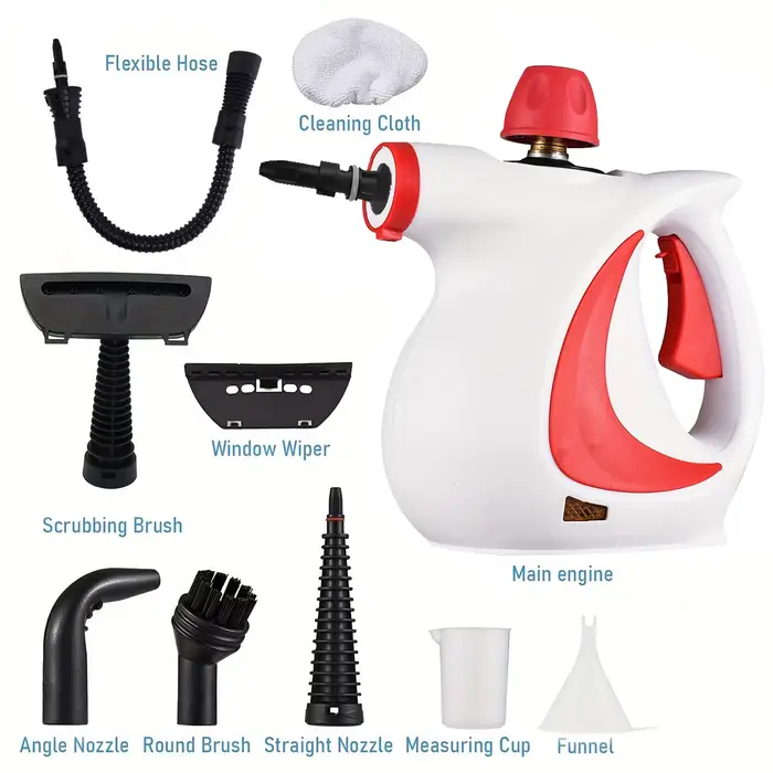 Nettoyeur vapeur portatif multifonctionnel pour un nettoyage en profondeur
