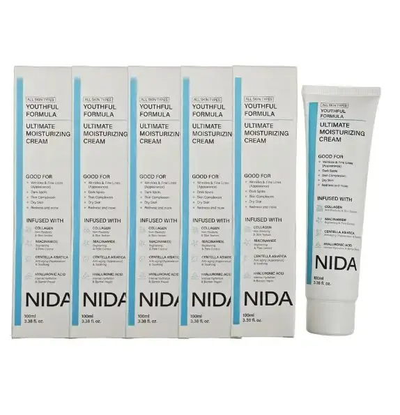 NIDA plante naturelle Texture rafraîchissante crème pour le visage à Absorption rapide fonctions multiples