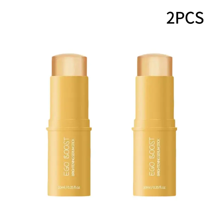 Sérum Éclaircissant Solide en Stick Hydratation Intense Antioxydant Améliore l'Éclat de la Peau Resserre les Pores Cosmétique Portable pour le Visage