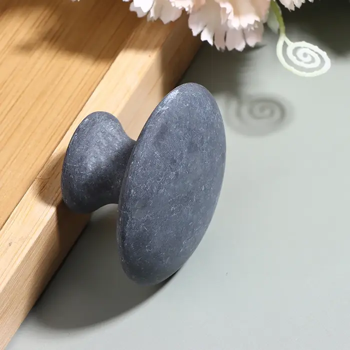 Pierre de Massage du visage en forme de champignon lisse