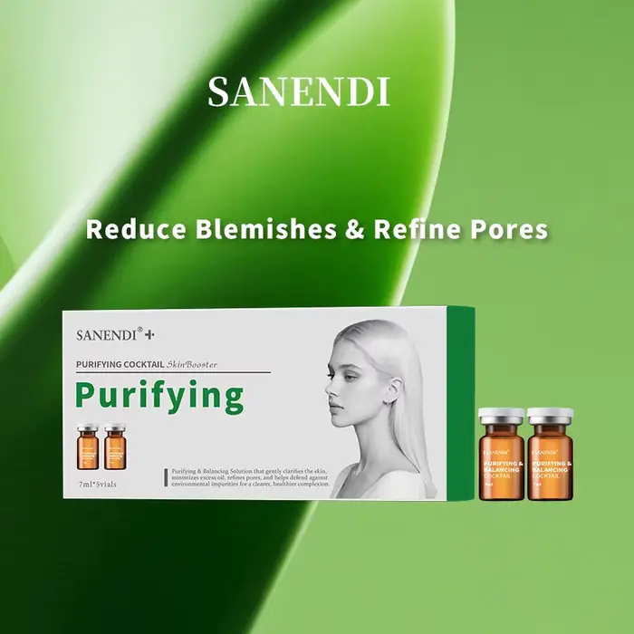 Sanendi sérum à Cocktail pour Ampoule faciale acide hyaluronique Dermapen purifiant hydratant Skinbo