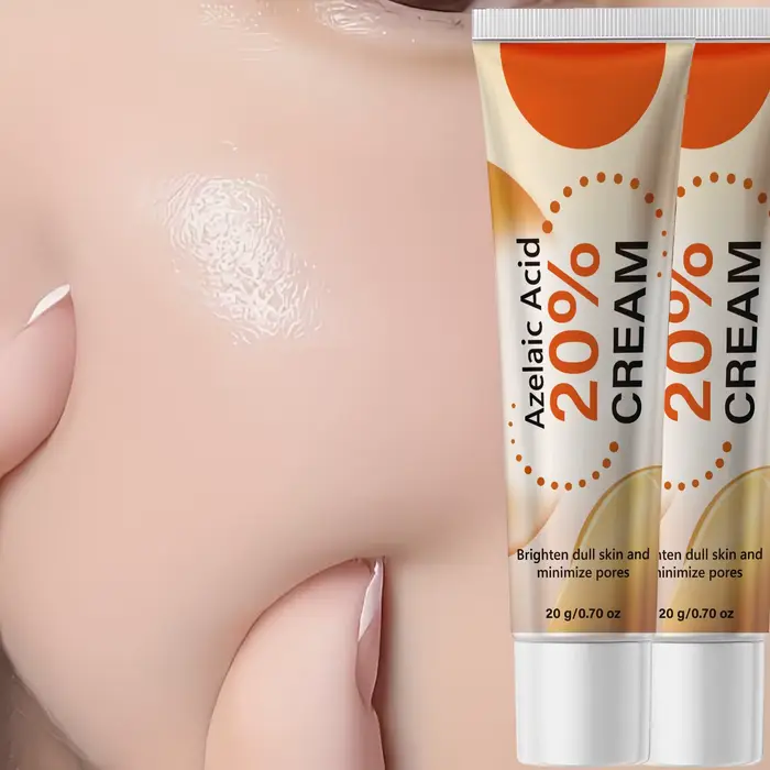 Water Ice Levin 20g Crème hydratante et raffermissante à 20% d'acide azélaïque pour les peaux ternes, aide à minimiser les pores, usage quotidien
