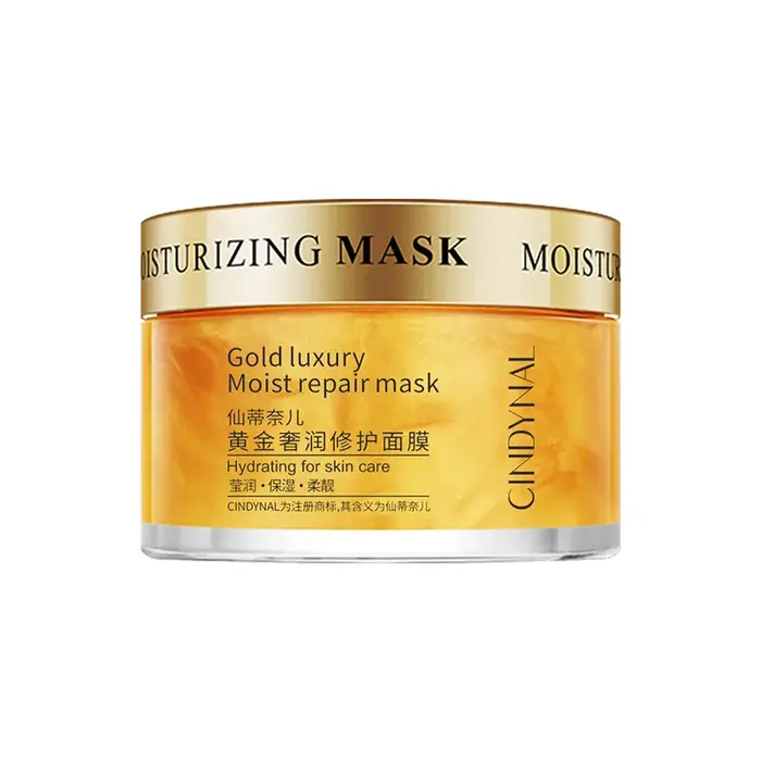 Crème pour le visage au collagène, or 24K, Anti-rides, masque blanchissant, hydraté, radieux, raffer