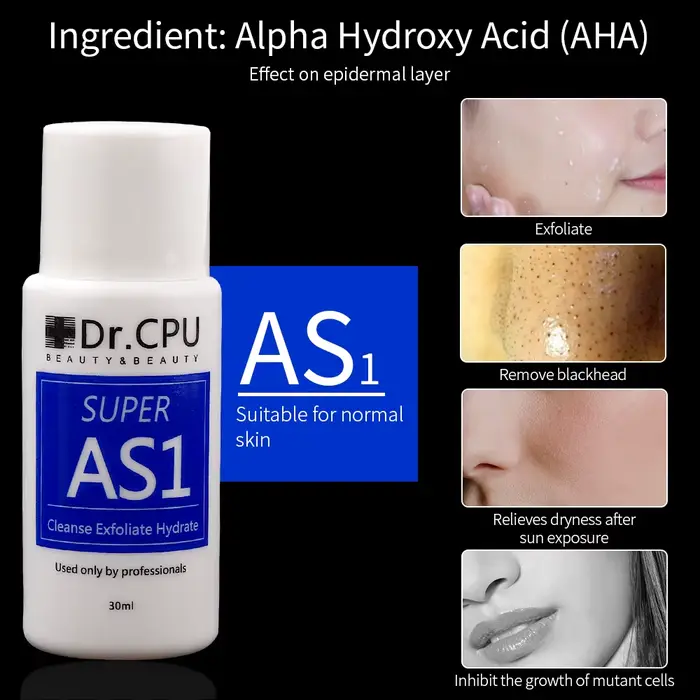 Solution de Peeling Aqua pour la peau du visage