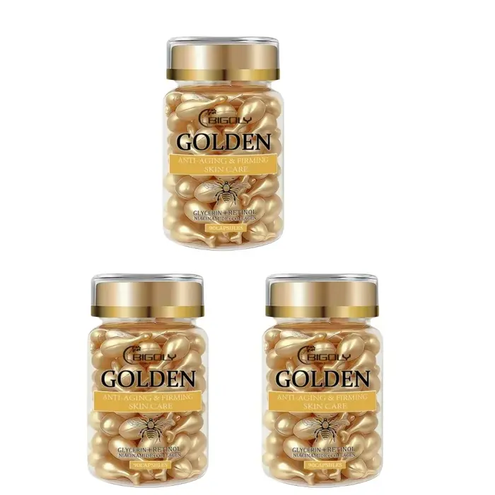 Capsules d'essence de soin de la peau Golden Skin Care