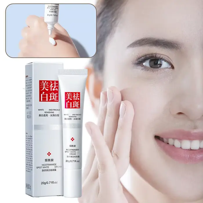 Crème anti-taches de rousseur pour le visage