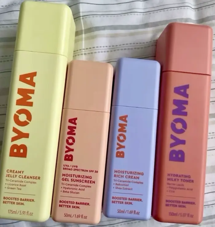 Série de Sérums Éclat Phyto-Mucin BYOMA : Huile Réparatrice Hydratante