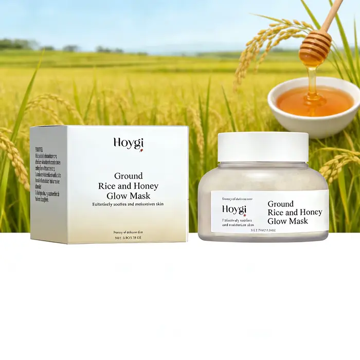 Masque Visage au Miel et au Riz Nettoyant en Profondeur