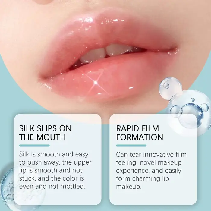 Masque Lèvres Peel-Off Réparateur Traitement Anti-Gerçures Hydratant Léger Nourrissant Améliore la Sécheresse Exfoliant