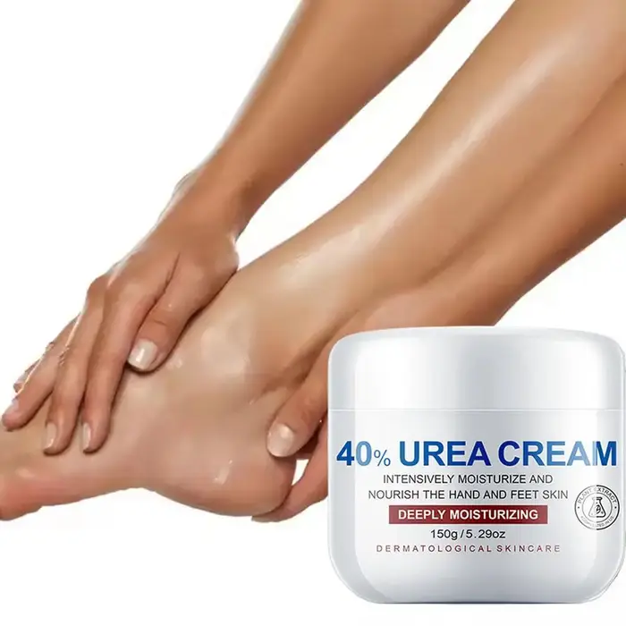 40% crème à l'urée Anti-fissuration hydratante Exfoliation adoucissante élimination des peaux mortes