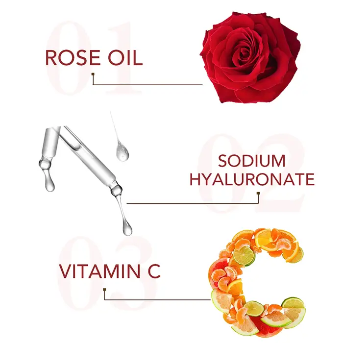 AILKE Rose nettoyant pour le visage