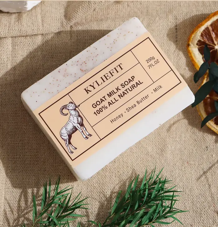 Barre de lait de chèvre bio pour tous les types de peau